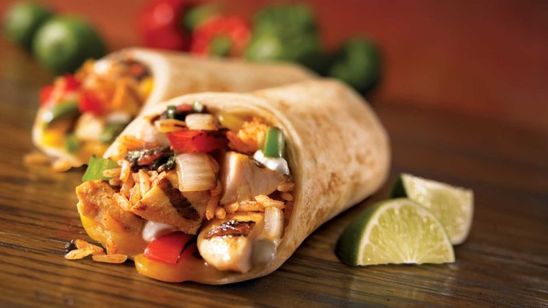 Cafe Rio classic carne asada street taco